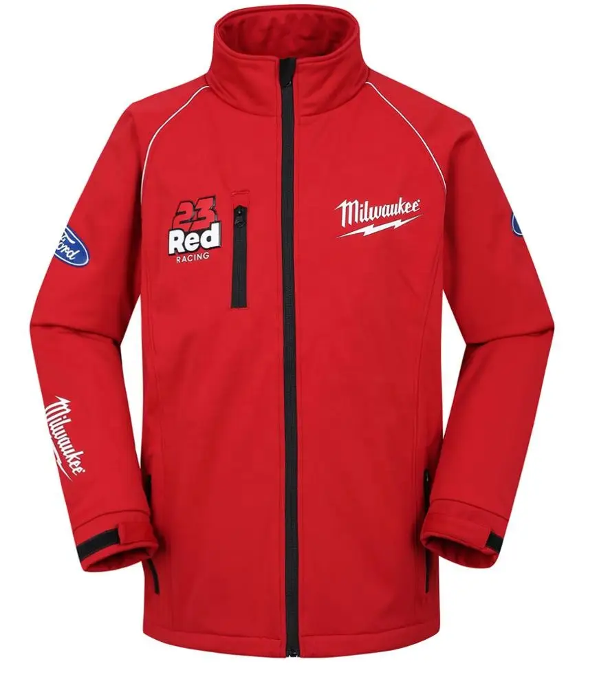 Read more about the article Promotional racing team corporate Wind rain motorcycle softshell jacket