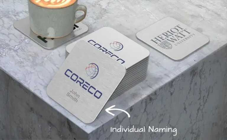 Aluminum Coasters The Perfect Promotional Gift