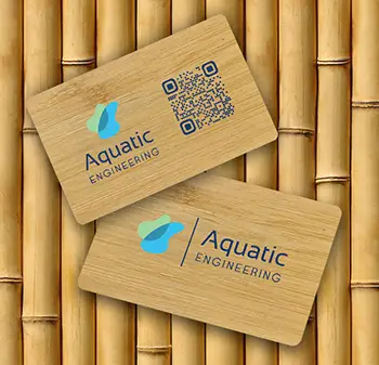 eco friendly business cards Bamboo Card: A Sustainable and Stylish Choice %%page%%