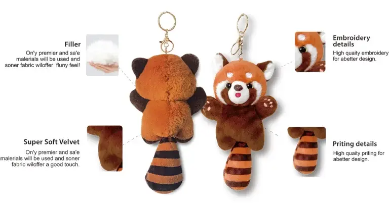 Custom Plush Keychains The Perfect Personalized Accessory