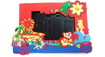 Custom 2D 3D soft PVC fancy Photo frame