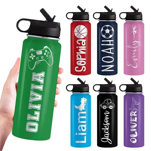 Personalized Plastic Water Bottles Stay Hydrated in Style