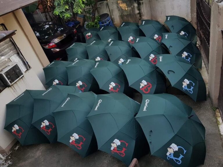 Promotional Golf Umbrellas Stay Protected in Style