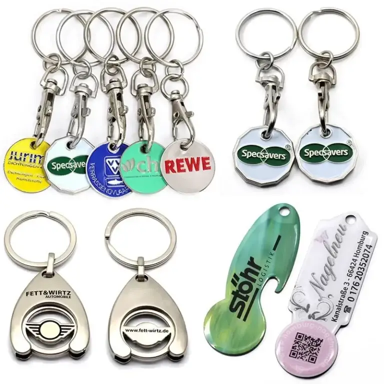 Trolley Coin Keyrings A Convenient and Practical Solution