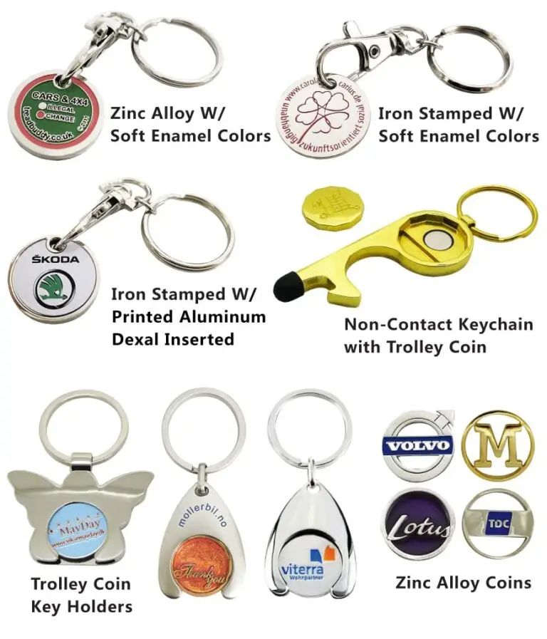 Trolley Coin Keyrings A Convenient and Practical Solution