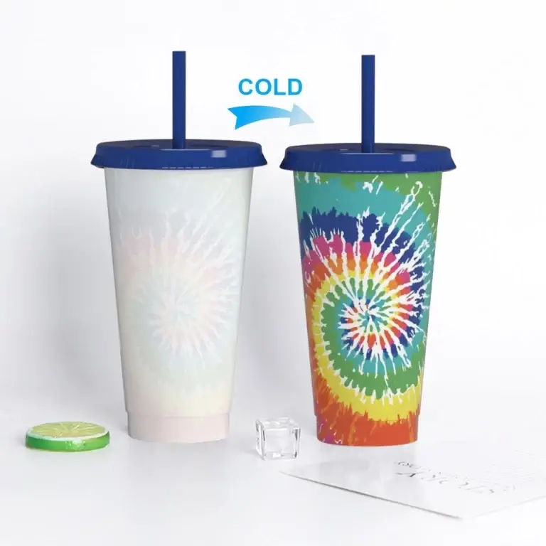 custom color changing cups