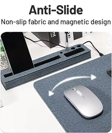 wireless charging mouse pad