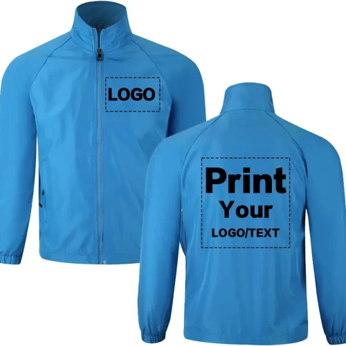 Wind Jackets Customizable Apparel for Every Occasion